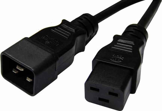 8Ware 5m Power Extension Cable IEC-C19 to IEC-C20 15A
