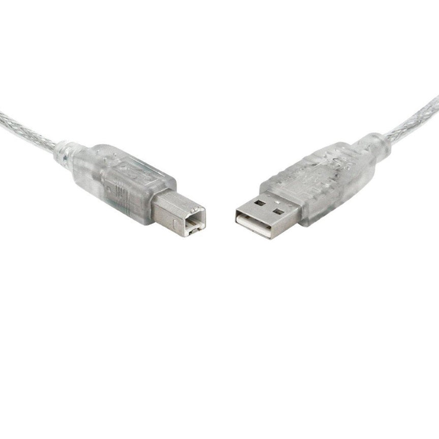 8Ware USB 2.0 Cable 0.5m USB-A to USB-B Printer