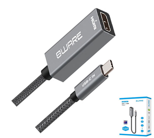 8ware USB-C to HDMI Adapter Cable 10cm