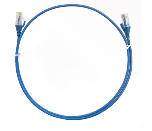 8ware CAT6 Thin Ethernet Patch Cable 1.5m Blue