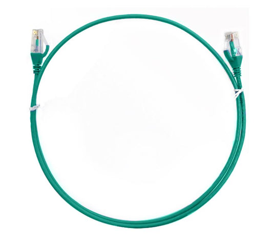 8ware CAT6 Ultra Thin Patch Cable 2m Green