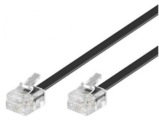 Astrotek 2m Telephone Extension Cable RJ11 6P4C