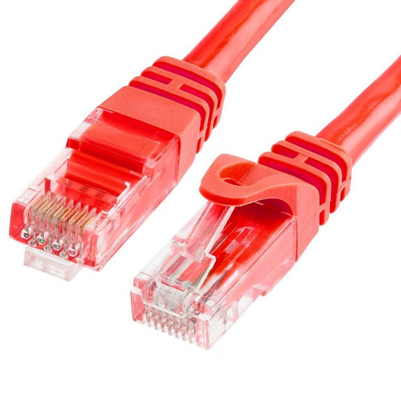 Astrotek CAT6 Patch Cable 25cm Red RJ45 Ethernet