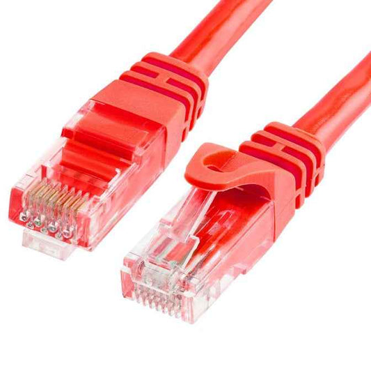 Astrotek CAT6 1m Red Network Patch Cable RJ45