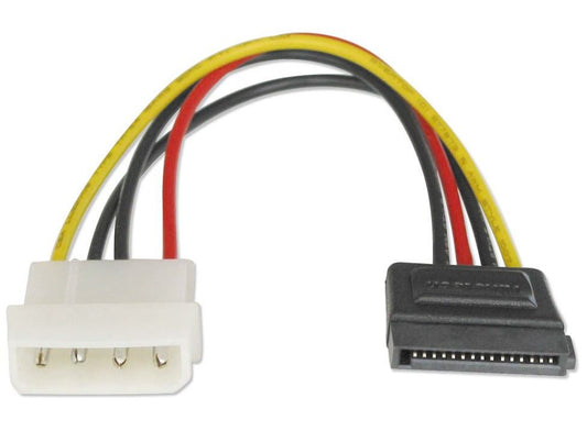 Astrotek SATA Power Cable 15cm 4-Pin to 15-Pin