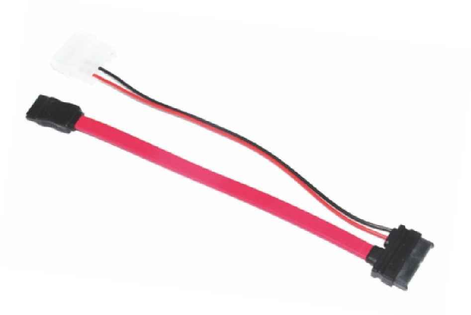 Astrotek Slim SATA Cable 50cm Slimline to Molex Adapter