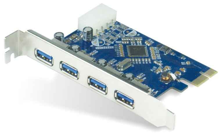 Astrotek 4-Port USB 3.0 PCIe Expansion Card