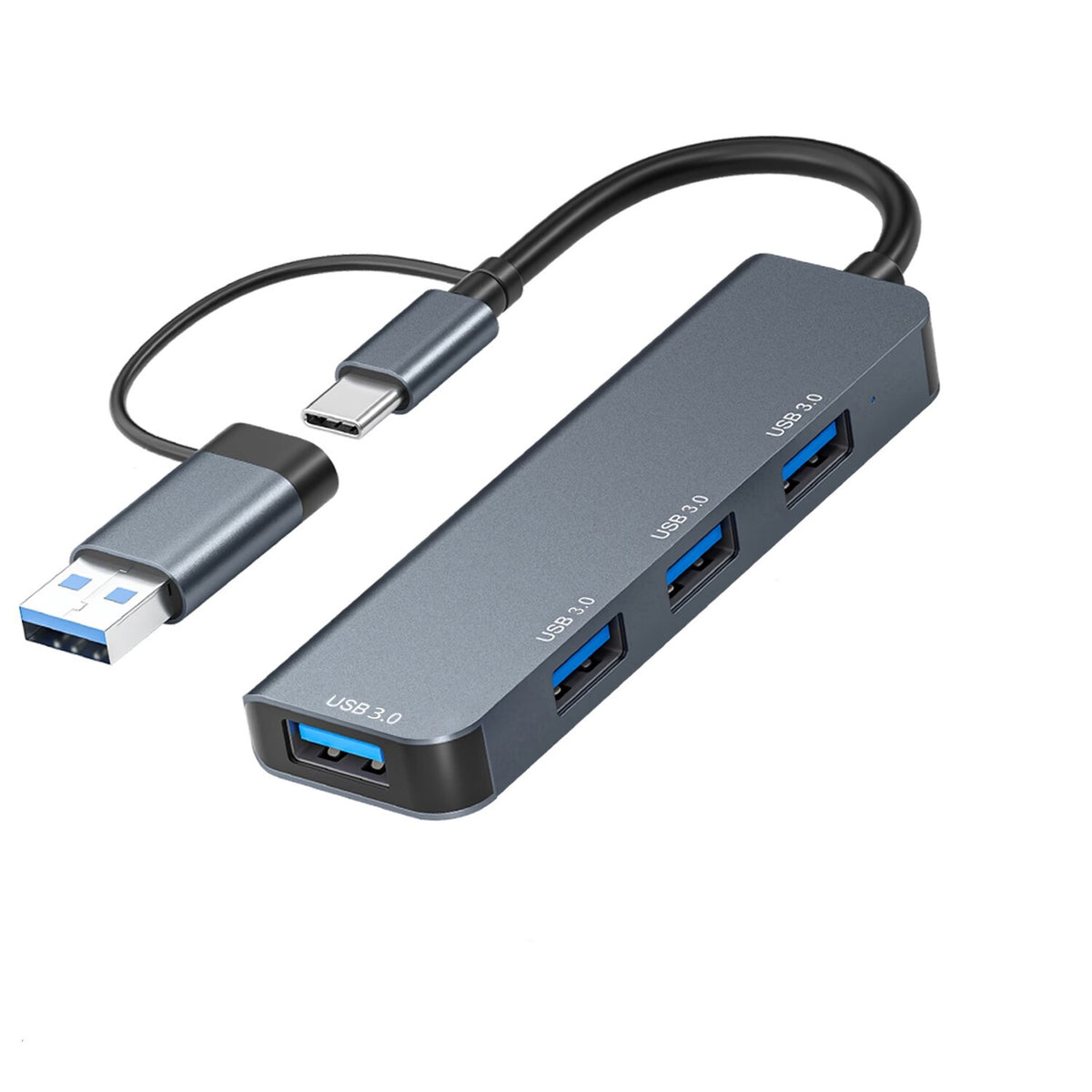 Astrotek 4-Port USB 3.0 Hub with USB-A Adapter