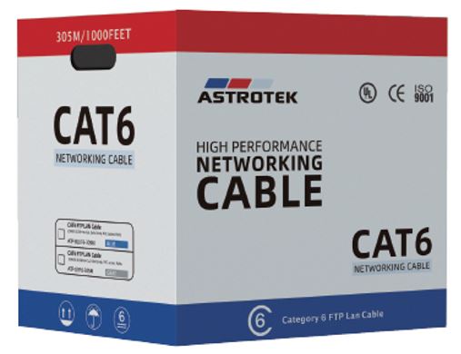 Astrotek CAT6 FTP Cable 305m Roll Blue