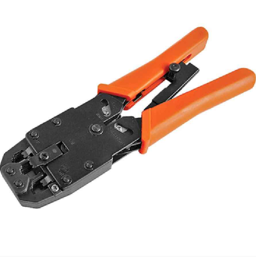 Astrotek RJ-45 RJ-12 RJ-11 Crimper Tool Kit with Ratchet