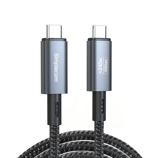 Simplecom CA612 USB-C Cable 40Gbps 240W PD3.1