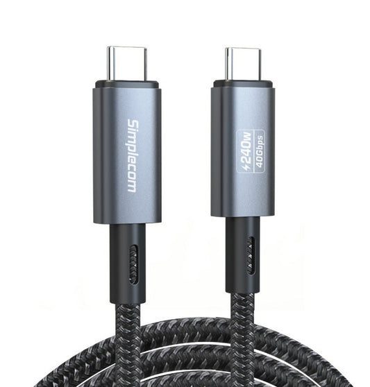 Simplecom CA615 USB-C Cable USB4 40Gbps 240W PD3.1