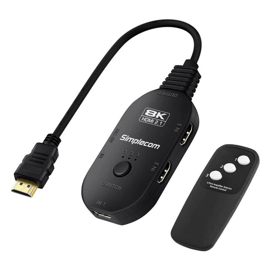 Simplecom CM353 3-Port HDMI 2.1 Switch