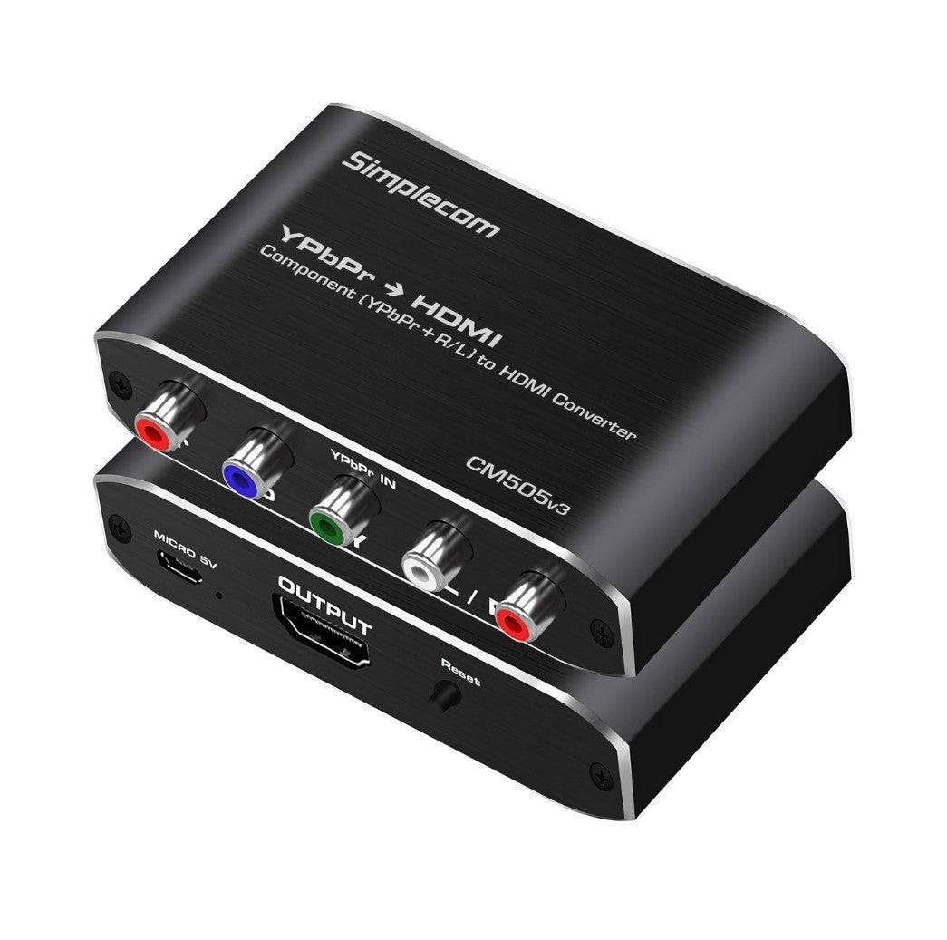 Simplecom CM505v3 Component to HDMI Converter 1080p