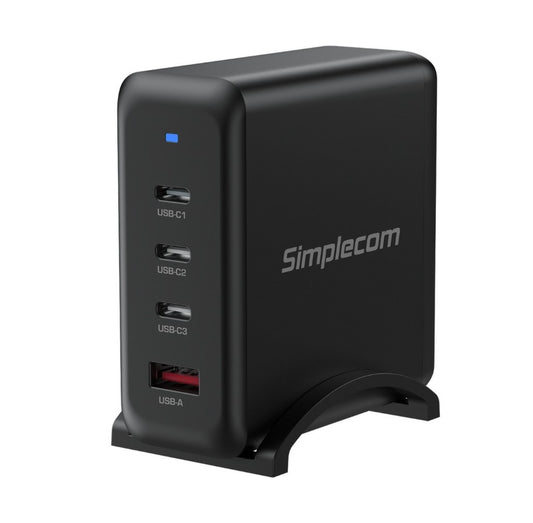 Simplecom CU400 4-Port PD 100W GaN Fast Charger