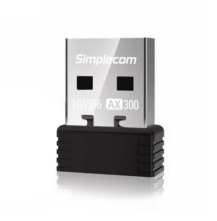 Simplecom NW106 AX300 Wi-Fi 6 USB Nano Adapter