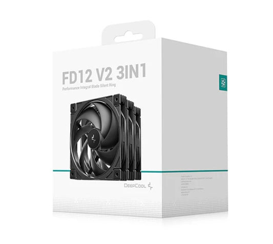 DeepCool FD12 V2 120mm Case Fan 3-Pack