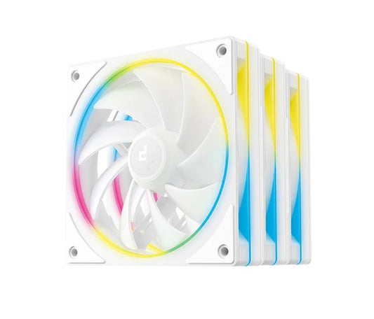 DeepCool FL12 SE WH 120mm ARGB Fan 3-Pack