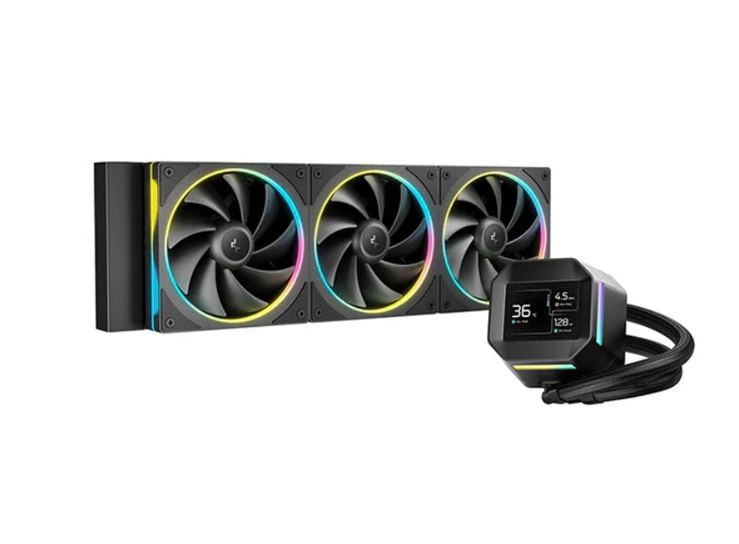 DeepCool LM360 ARGB Liquid CPU Cooler with LCD Display