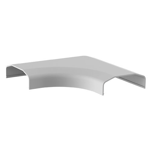 Brateck Plastic Cable Cover Joint L Shape White