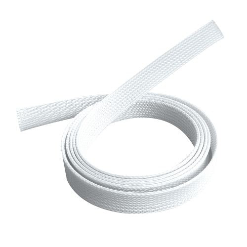 Brateck Braided Cable Sock 20mm White
