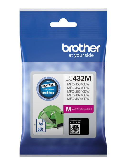 Brother LC-432M Magenta Ink Cartridge