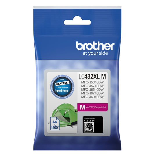 Brother LC-432XLM Magenta Ink Cartridge
