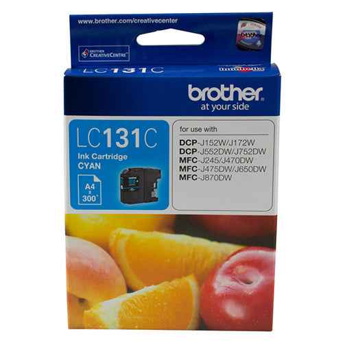 Brother LC-131C Cyan Ink Cartridge