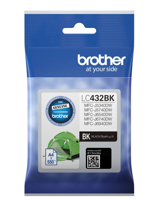 Brother LC-432BK Black Ink Cartridge