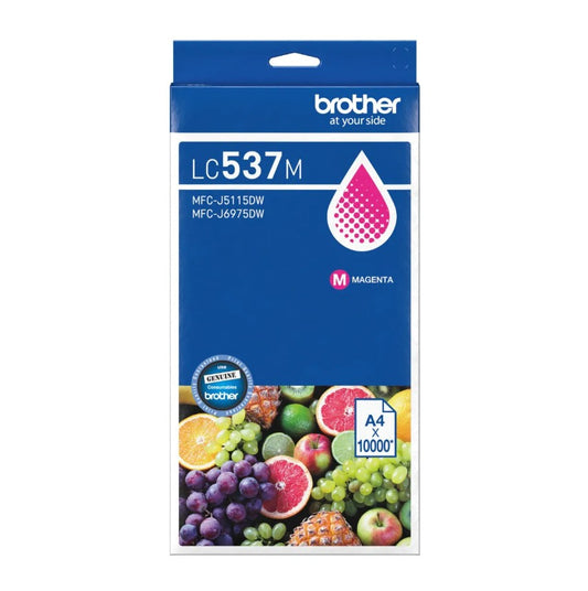 Brother LC537M Magenta Ink Cartridge for MFC-J6975DW