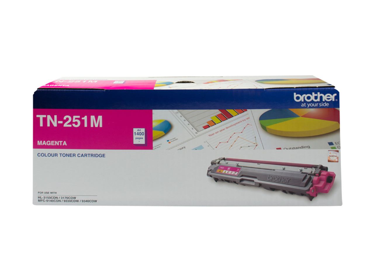 Brother TN-251M Magenta Toner Cartridge