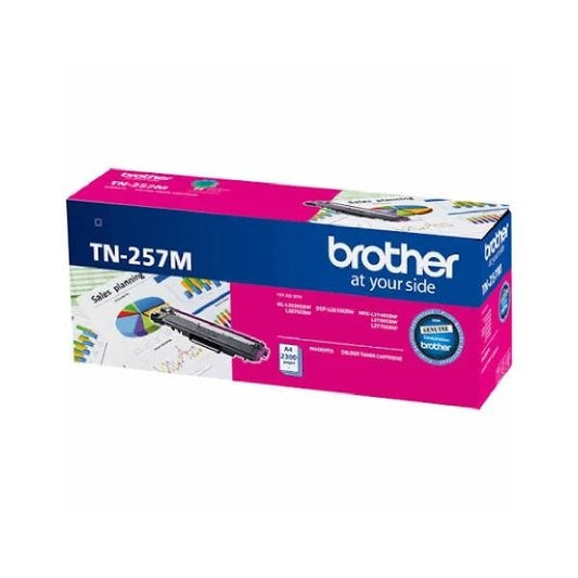 Brother TN-257M Magenta High Yield Toner Cartridge