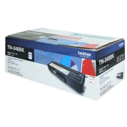 Brother TN-348BK High Yield Black Toner Cartridge