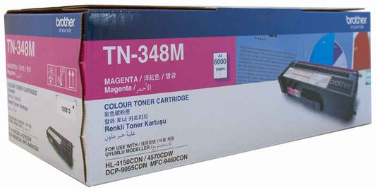 Brother TN-348M Magenta Laser Toner Cartridge