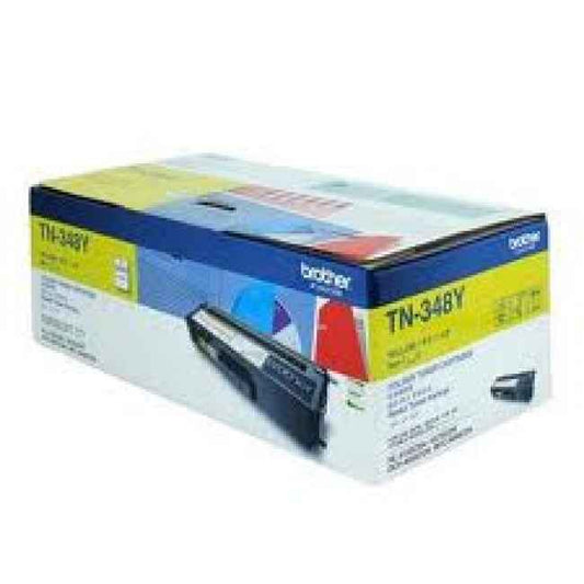 Brother TN-348Y High Yield Yellow Toner Cartridge