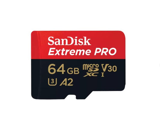 SanDisk Extreme PRO microSDXC UHS-I 64GB Memory Card