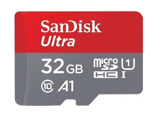 SanDisk Ultra 32GB microSD Card UHS-I 120MB/s
