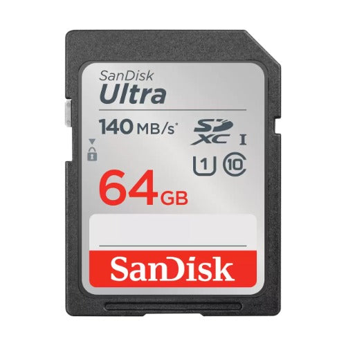 SanDisk Ultra 64GB SDHC SDXC UHS-I Memory Card