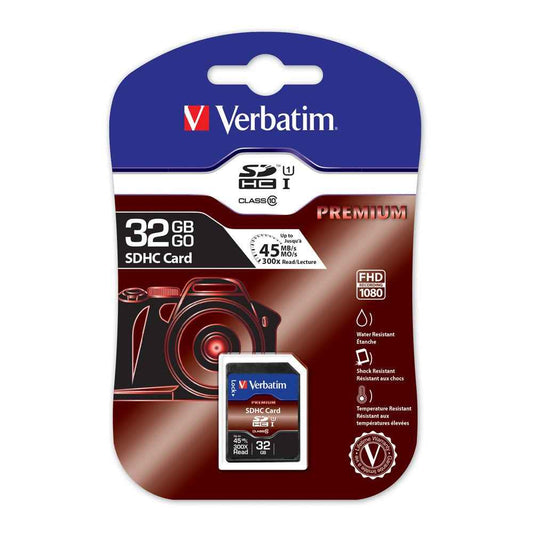 Verbatim SDHC 32GB Class 10 Memory Card