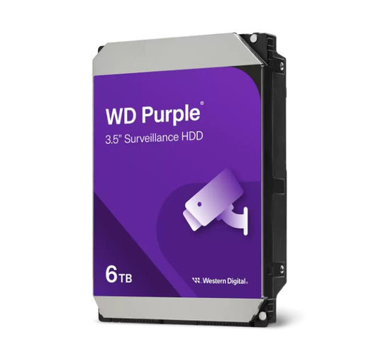 Western Digital WD Purple 6TB Surveillance Hard Drive