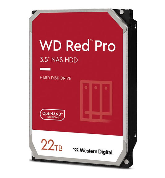 Western Digital WD Red Pro 22TB NAS Hard Drive