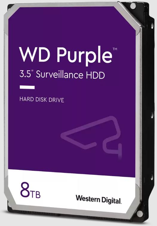 Western Digital WD Purple 8TB Surveillance Hard Drive