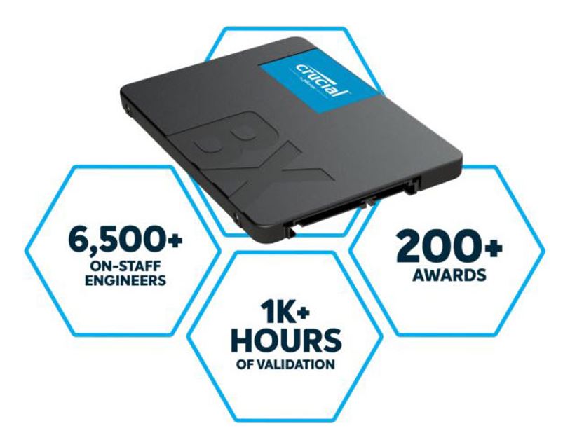 Crucial BX500 4TB 2.5" SATA SSD