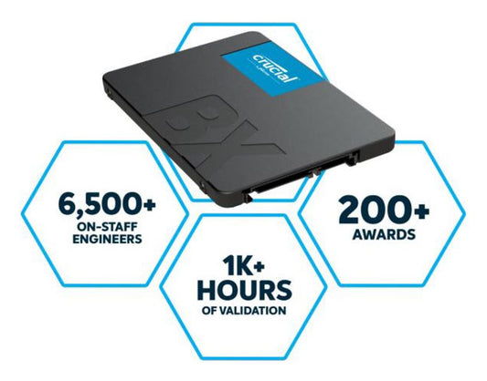 Crucial BX500 4TB 2.5" SATA SSD
