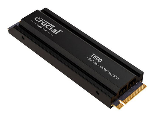 Crucial T500 4TB Gen4 NVMe SSD with Heatsink