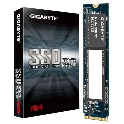 GIGABYTE Gen3 256GB NVMe SSD PCIe 3.0