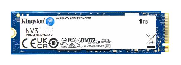 Kingston SNV3 NV3 1TB PCIe 4.0 NVMe M.2 SSD