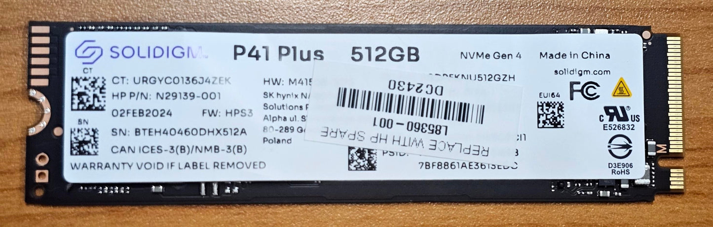 Astrotek 512GB Gen4 NVMe SSD M.2 2280