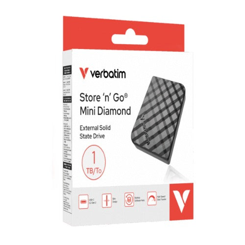 Verbatim Store'n'Go Mini Diamond 512GB USB-C SSD