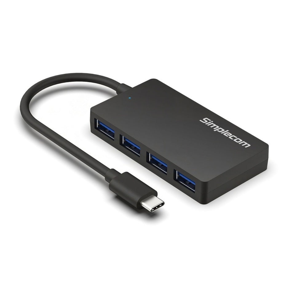 Simplecom CH350 USB-C to 4-Port USB-A Hub